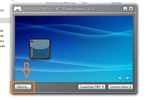 PSX2PSP: convertir juegos PS1 (ISO/BIN) a EBOOT para PSP 2