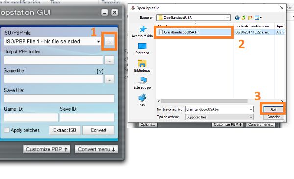 PSX2PSP: convertir juegos PS1 (ISO/BIN) a EBOOT para PSP 5