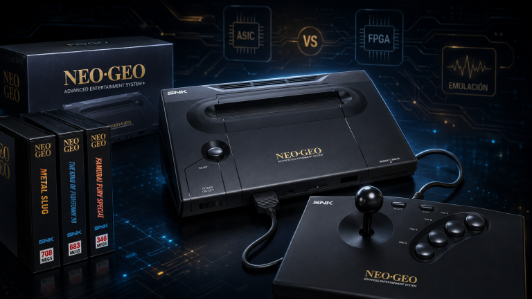 ¿Neo Geo AES Plus usa emulación? La polémica de los ASICs explicada fácil 5 ¿Neo Geo AES Plus usa emulación? La polémica de los ASICs explicada fácil