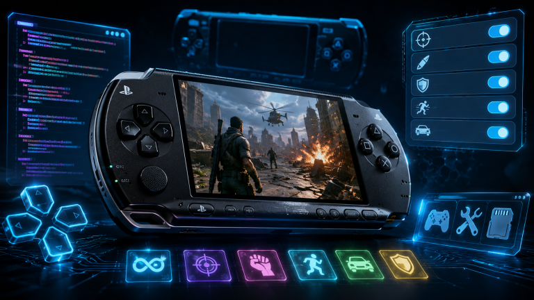 CWCheat en PSP en 2026: cómo activar trucos y códigos en tus juegos 15 CWCheat en PSP en 2026: cómo activar trucos y códigos en tus juegos